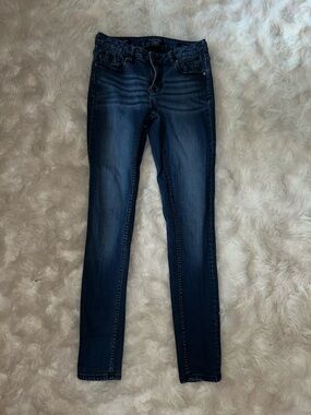 Vigoss Women's Indigo Stretch Skinny Jeans